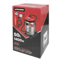 Aspirador Pó/Líquidos 50L 1400W